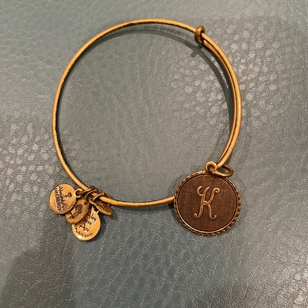 Alex and Ani Bracelet Initial “K”